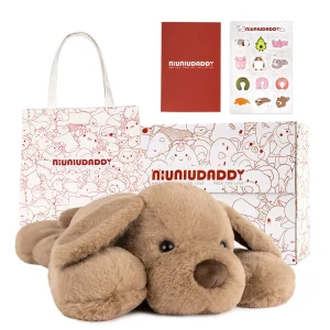 Niuniu Daddy Weighted Dog Stuffed Animals for Anxiety