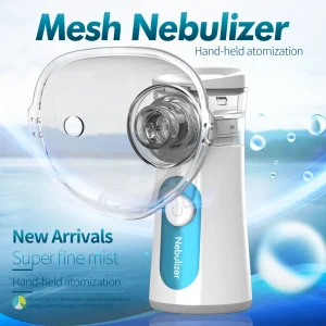Mini Portable Ultrasonic Nebulizer Handheld Inhaler Respirator Humidifier Kit for Children Health