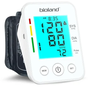 Bio land Blood Pressure Monitor  Upper Arm Automatic Digital BP Measuring Device